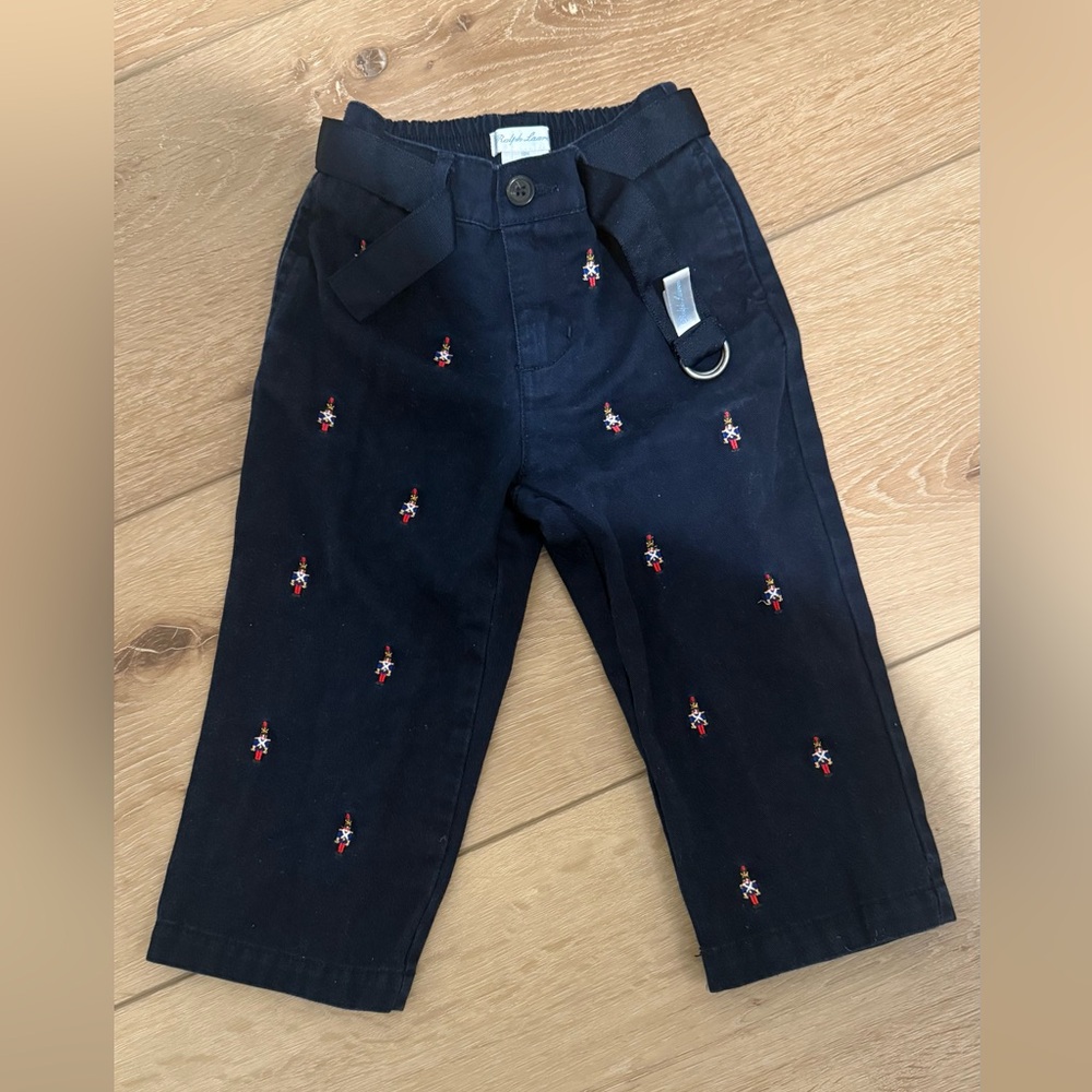 Ralph Lauren Toy Soldier Embroidered Pants